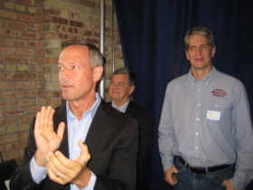 Martin O'Malley and Russ Klisch.