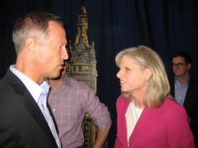 Martin O'Malley and Mary Burke.