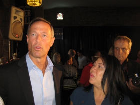 Martin O'Malley and May Klisch.