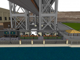 Lakefront Brewery Beer Garden Redevelopment Rendering