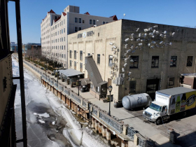 Lakefront Brewery Beer Garden