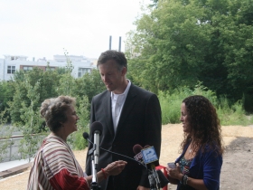 Julilly Kohler, James Dallman, and Steph Salvia.