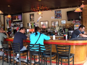 Bottom bar at the Coin.