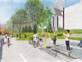 Brady Street Lift Station Rendering