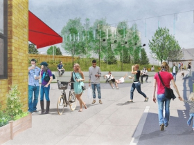 Brady Street Lift Station Rendering
