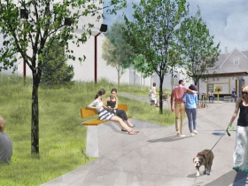 Brady Street Lift Station Rendering