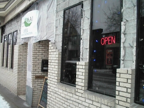 A welcome facade restoration is under way at Mai Thai Restaurant, 1230 E. Brady Street, which remains open during construction.