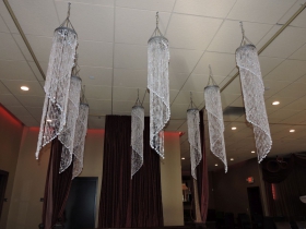 Hanging from Casablanca's ceiling