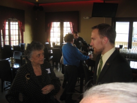 Shirley Abrahamson and Chris Larson