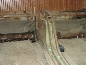 Old bowling lanes.