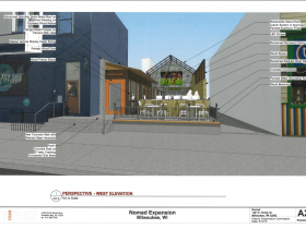 Perspective - West Elevation