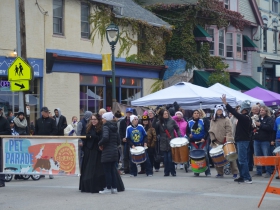 Pete Parade with Samba da Vida in the front