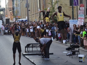The Milwaukee Flyers Tumbling Team