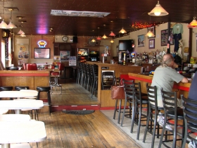 View of the whole bar.