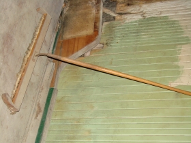 Vintage pin sweeper.