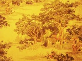 Vintage wallpaper.