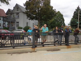 A Competition for Milwaukee's Best Artist at Blue Dress Park.