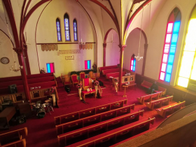 Second German Methodist Episcopal Church Interior