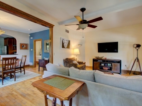 Living Room and Dining Room