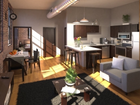 The Fortress Apartments Rendering