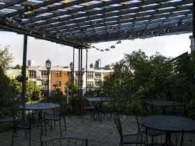 A second patio at Wolf Peach.