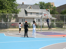 Renovated Burnham Playfield