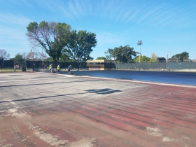Burnham Park Futsal Courts Transformation