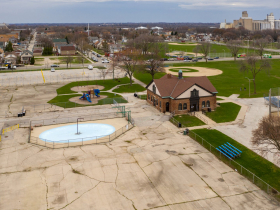 Burnham Playfield Before Renovation