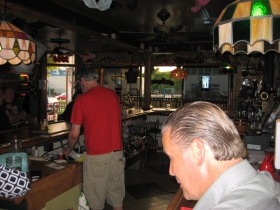 Ald. Bob Donovan at the bar.