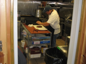Clean kitchen.