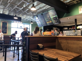 Cheba Hut Interior
