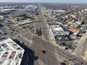 Looking Northwest at Capitol, 51st and Fond du Lac