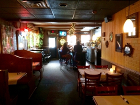View from the back of Triskele's