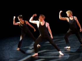 Rachel Malehorn, Isaac Sharratt and Parker Brasser-Vos