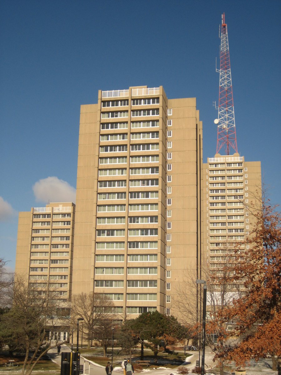 UWM Sandburg Residence Halls.