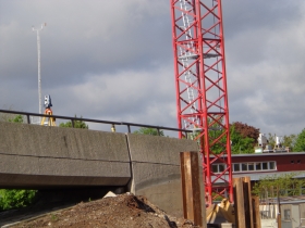Kenwood Interdisciplinary Research Complex under construction.