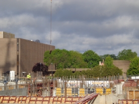 Kenwood Interdisciplinary Research Complex under construction.