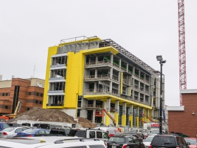 Kenwood Interdisciplinary Research Complex under construction.