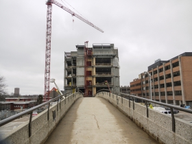 Kenwood Interdisciplinary Research Complex under construction.