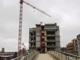 Kenwood Interdisciplinary Research Complex under construction.