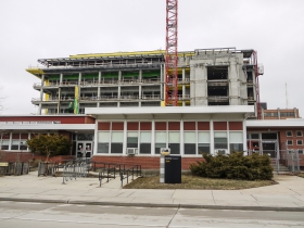 Kenwood Interdisciplinary Research Complex under construction.