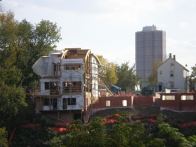 Kane Commons under construction.