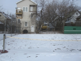 Demolition of 1159 E. Kane Pl.