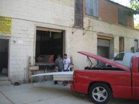 Renovation work at 902-914 E. Hamilton St.