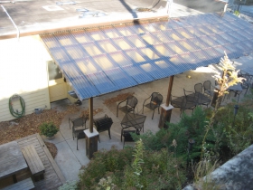 Brocach patio.