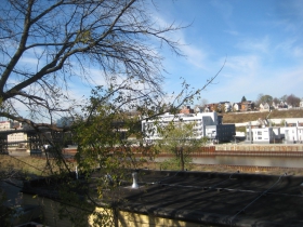 View over Brocach's roof.