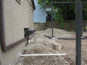 Finks patio construction