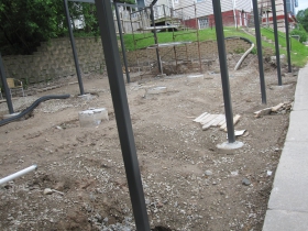 Finks patio construction