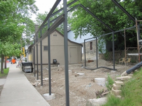 Finks patio construction