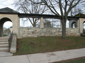 Works Progress Administration Marker at Enderis Playfield (Enderis Park)